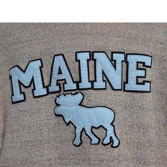 Harrisburg Trading Co Maine Peach Hoodie Size Medium - Picture 3 of 10